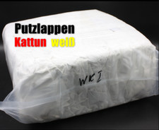 Putzlappen Putztücher Reinigungstücher Putzlumpen Putztuch Kattun weiß 10kg A