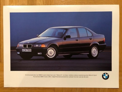 Prospekt bmw 3er e36 - e36, 316i