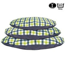 Hunde Kissen, Oval, Grün