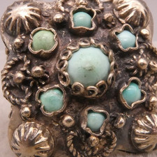 Massiv schwer 800 Silber Ring