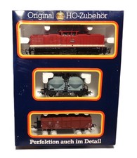 Eisenbahn Zubehör Piko 5/0724 Zug Set Güterzug Diesellok BR110 025-4 H0 OVP DDR