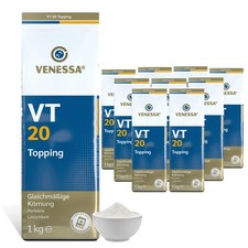 VENESSA VT 20 Topping Magermilchpulver 1kg x 10 Vorteilspack für Gastro Vending