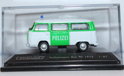 Bus polizei welly 1 87 - vw,