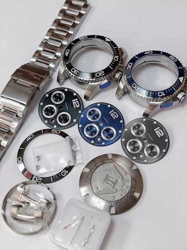 41mm watch case kit - +, dial