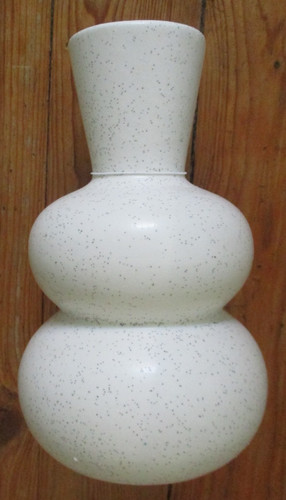 Dekovase aus keramikvase - keramikvase, weiß