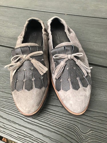 Damen tassel loafer rauleder - damen,