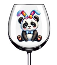 12x Aquarell Ostern Panda