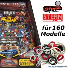 Gummisortiment für Stern Flipper, 170 Modelle zur Auswahl