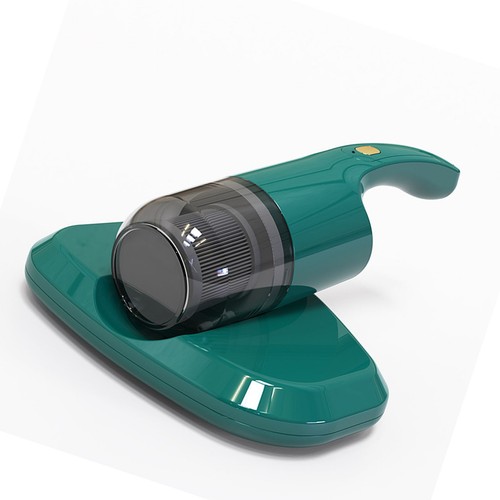 Green bed vacuum cleaner - green,