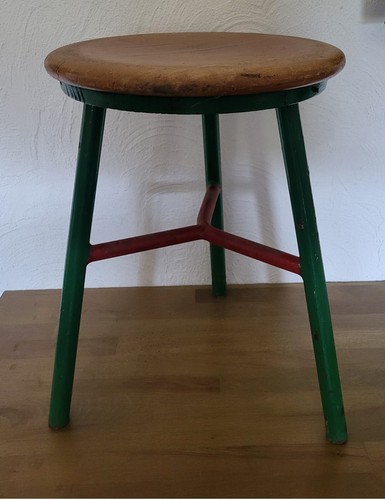 Alter werkstatthocker vintage - alter,