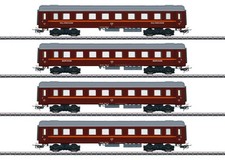 Märklin H0 41921 Tin-Plate Personenwagen-Set der SBJ / gebraucht Z1