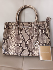 MICHAEL KORS elegante Tasche Schlangenoptik 1x getragen neuwertig