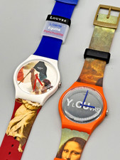 Swatch Sondermodelle 2019 "Mona Lisa" + "Louvre" Paris I L.P.E I Mona MASQUEE