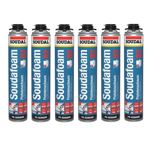 Soudal soudafoam gun b2 - 6x,