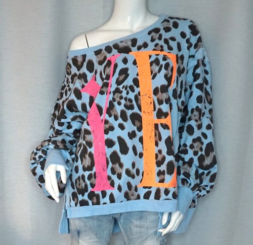 Oversized sweater linksnaht - sweater,