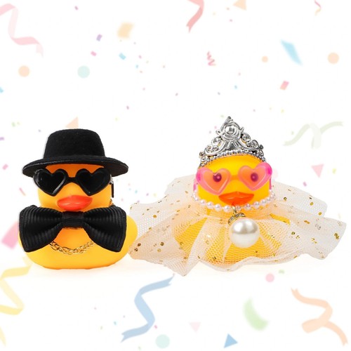 Quietscheente hochzeitspaar - quietscheente,