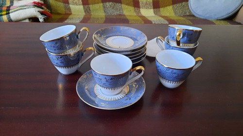 Kaffeegedecke grau mit - kaffeegedecke,