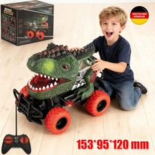 Ferngesteuertes Auto Kinder Monster Dinosaurier Truck Spielzeug ab 3 4 5+ Jahre