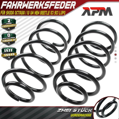 Federn fahrwerksfeder vorne - 2x,