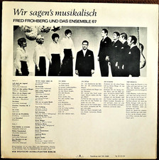 LP 12'' Fred Frohberg &