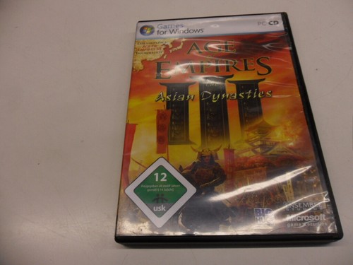 Age empires 3 asian - pc,