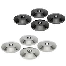 Dynavox Unterlegscheiben für Lautsprecher Spikes 4er Set, HiFi Grommets Scheiben