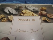 Werbung , Degussa - Goldhandel , Memo - Spiel , OVP  / NEU , Nostalgie