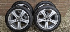 Mercedes Alufelgen 18 Zoll Original + Winterreifen Goodyear -Top Zustand -