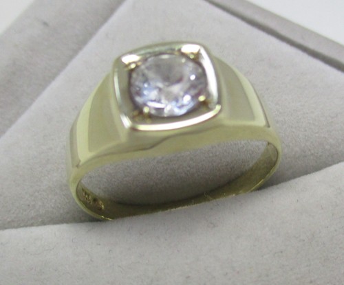 Eleganter 333er gold ring - eleganter, mit