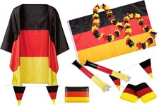 Deutschland Fahne Poncho