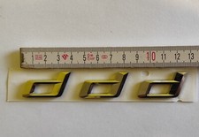 1 X BMW d Schriftzug Emblem Logo d