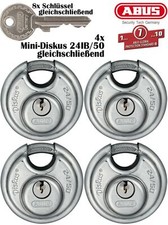 4x ABUS Mini Diskus