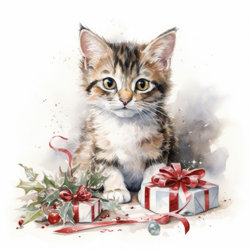 Deko bild katze geschenke - bild,
