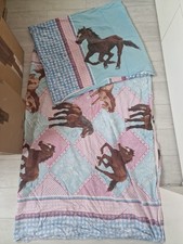 Mädchen Bettwäsche,  Pferde,  135x200