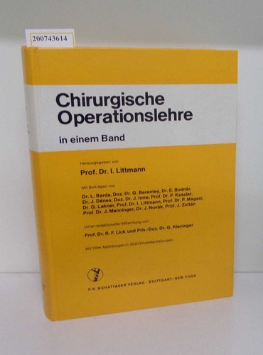 Chirurgische operationslehre - chirurgische,