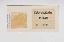 DDR LPG-Geld Wertschein 0,50 M