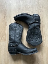 SENDRA Biker-Stiefel / Biker-Boots Gr. 46 Farbe: Schwarz, Modell: 3434