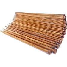 Stricknadeln Bambus set 18