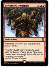 MTG | Berserkers' Onslaught | Commander: Bloomburrow | NM | EN
