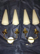 2 Wandlampen 50er 60er Jahre Midcentury Retro Design