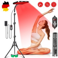 Infrarotlampe 660NM 850NM Rotlichtlampe Infrarotlicht Therapie Lampe Gesicht NEW