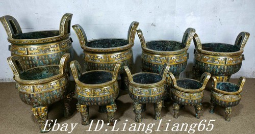 Alte dynastie bronze ware - bronze, gold