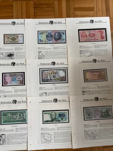 Banknoten der welt mdm - welt,,