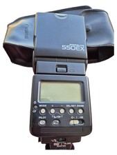 Canon Speedlite 550EX Blitzgerät Schwarz