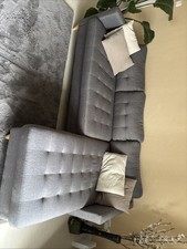 Graues Sofa Ohne