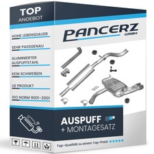 Auspuffanlage für Audi A3