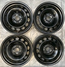4 original VW steel rims 6Jx16