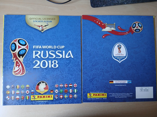 Panini 2018 leeralbum mit - wm, 6