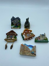 Magnete und Mitbringsel (3x München; 2x Neuschwanstein, 1x Almhütte)