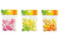 Ostereier Kunststoff Plastik Osterdeko Eier 3 x 4 x 3 cm verschiedene Farben